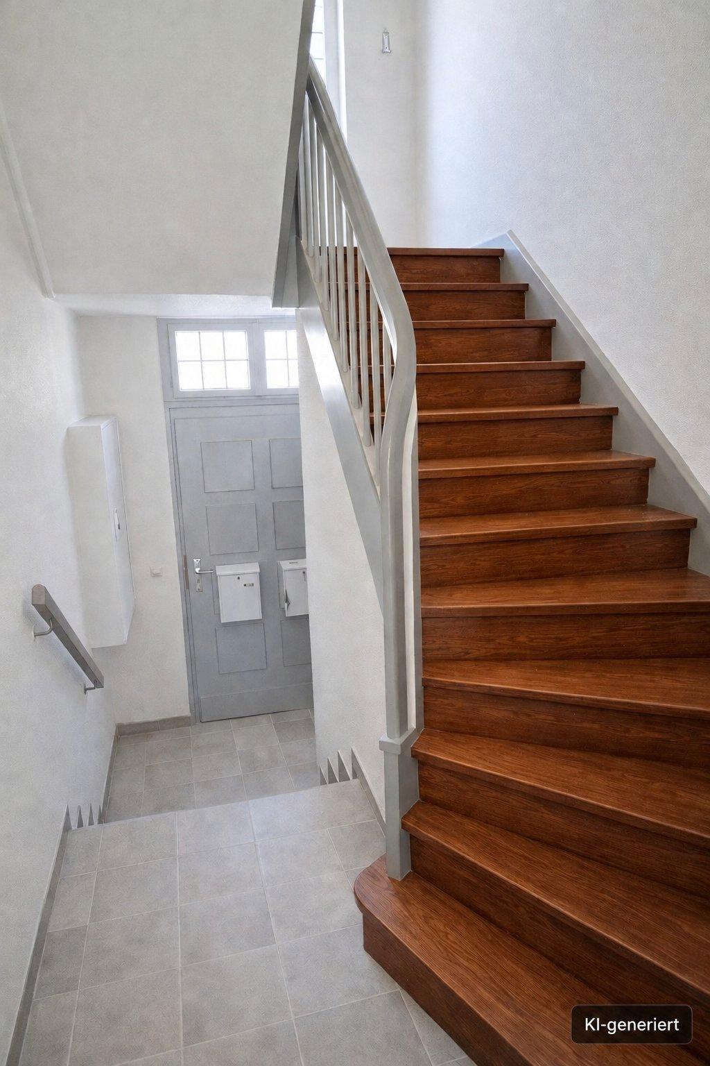 KI-generierte, unverbindliche Visualisierung – 3-Raum-Wohnung mit Balkon in Aken, Bild 6